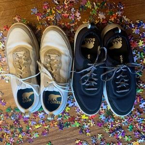 2 PAIR of Sorel Ona 503 low sneakers. 9